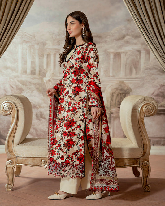 Printkari Embroidered Vol 02 D# 02