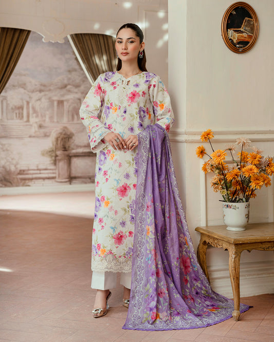 Printkari Embroidered Vol 02 D# 06