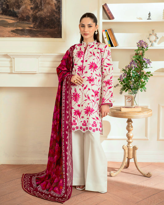 Printkari Embroidered Vol 02 D# 04