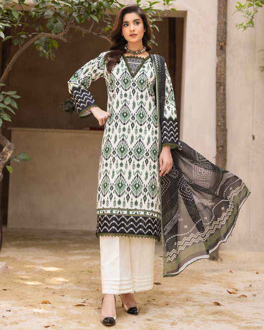 Exclusive Summer 3 Pc Print - Vol 1 - D 02