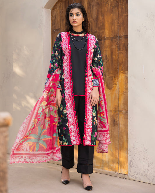 Exclusive Summer 3 Pc Print - Vol 1 - D 07