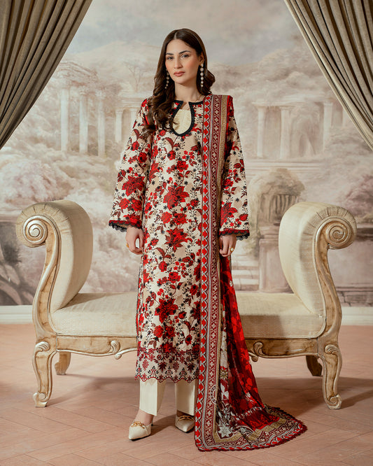 Printkari Embroidered Vol 02 D# 02
