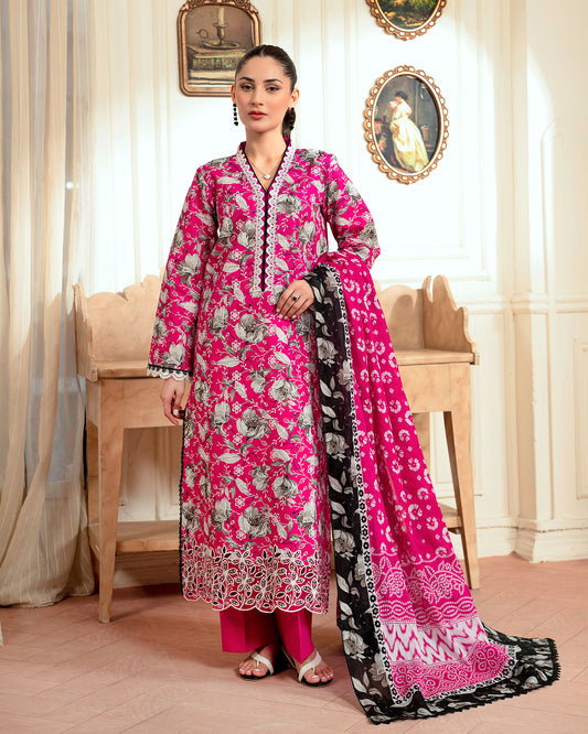 Printkari Embroidered Vol 02 D# 09