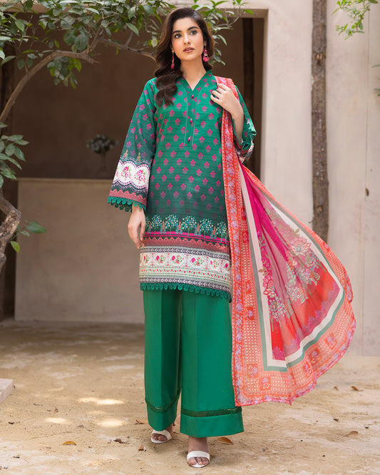 Exclusive Summer 3 Pc Print - Vol 1 - D 01