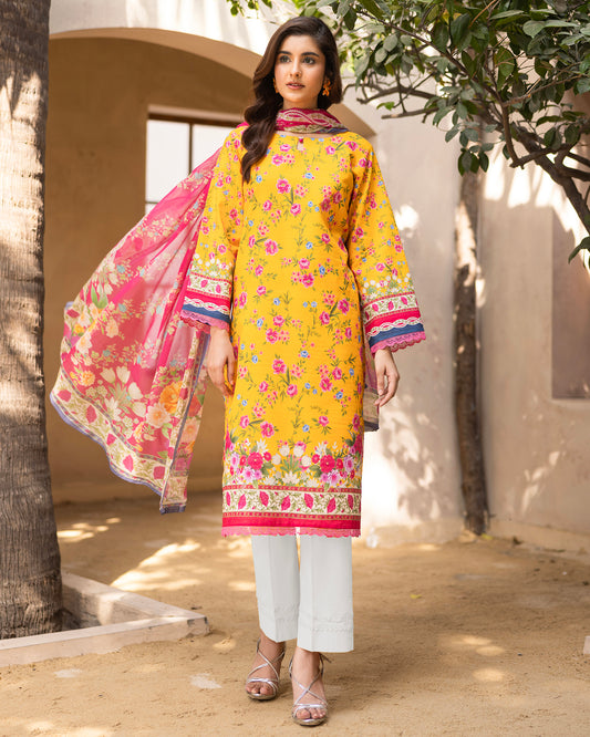 Exclusive Summer 3 Pc Print - Vol 1 - D 05