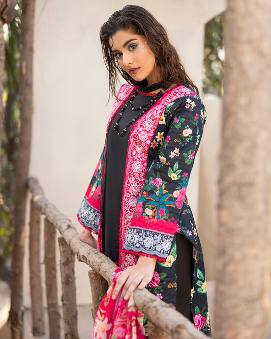 Exclusive Summer 3 Pc Print - Vol 1 - D 07